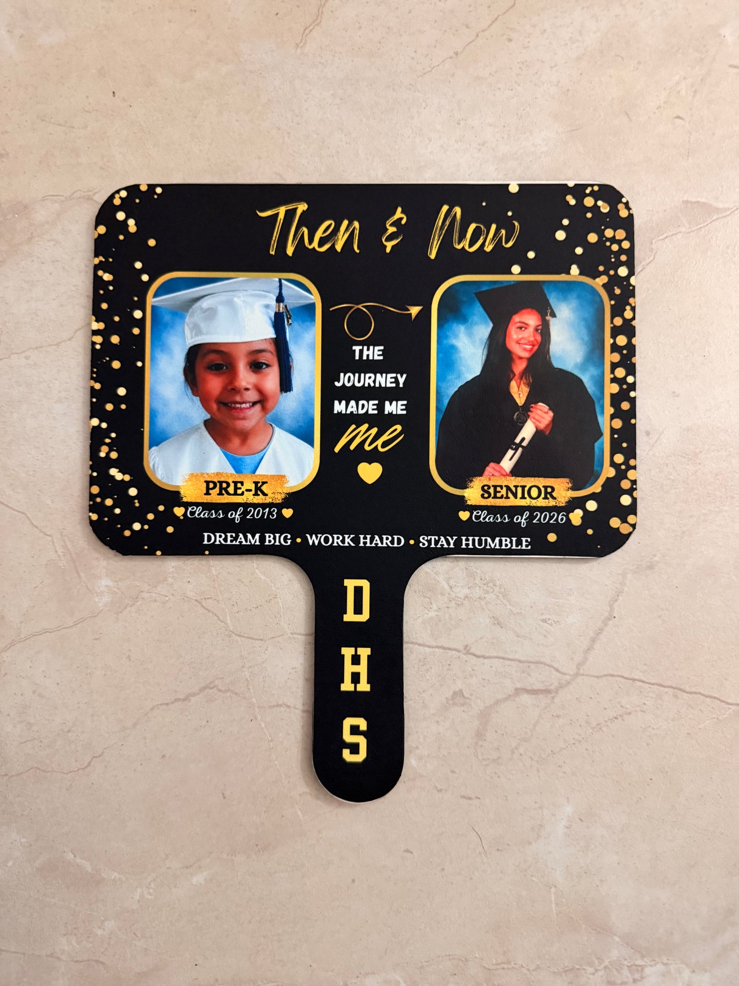 Custom Double-Sided Sublimation Paddle Fan