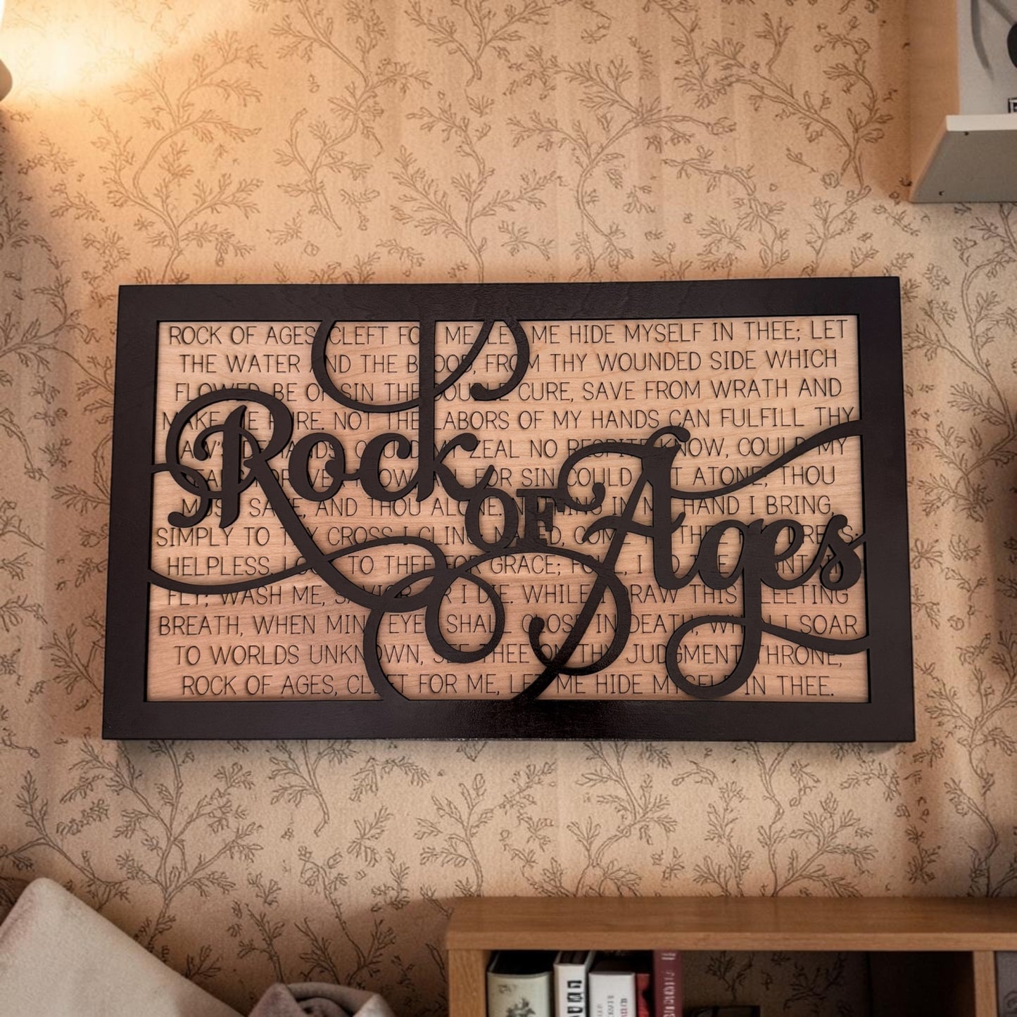 Layered Hymn Wall Art