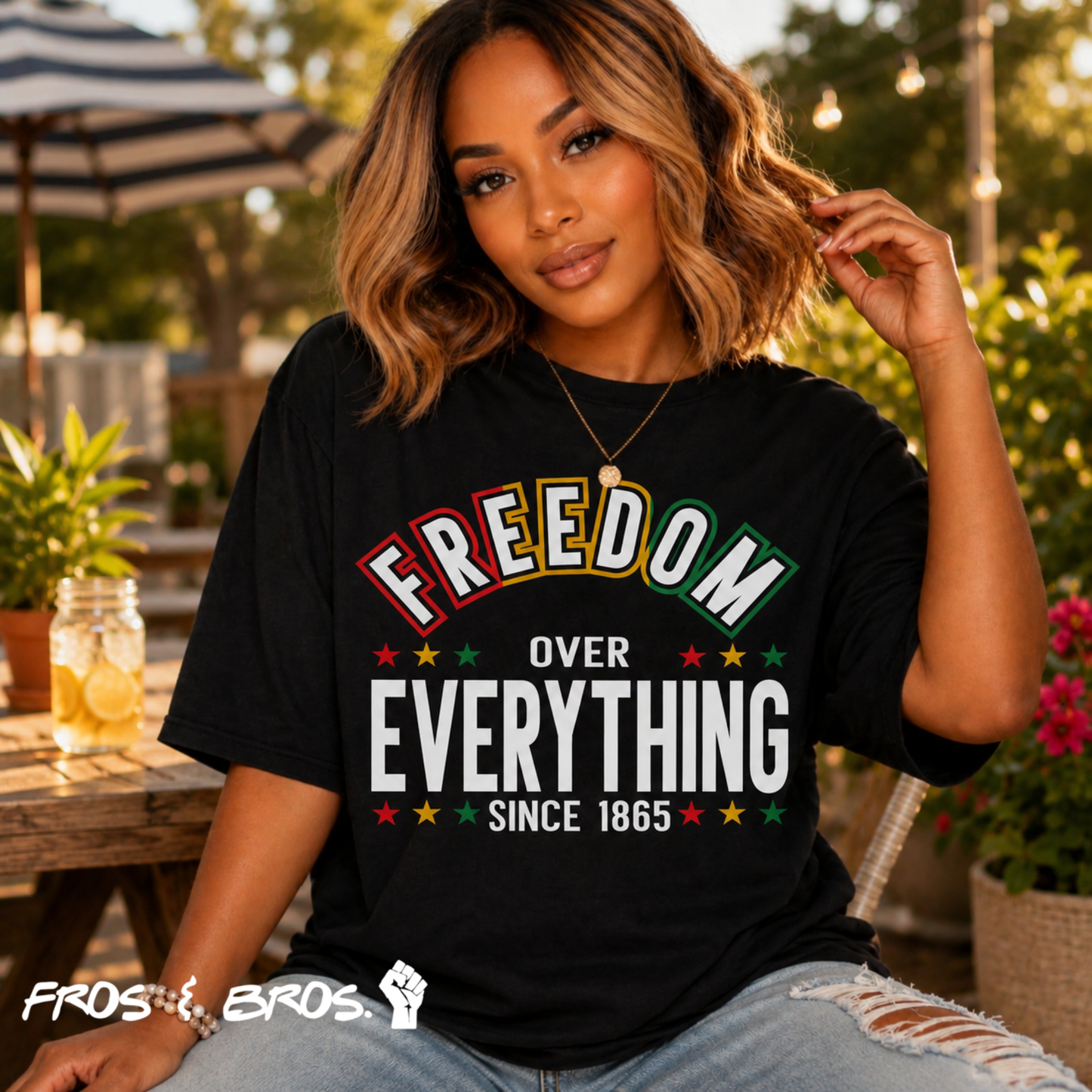 Freedom Over Everything Tee