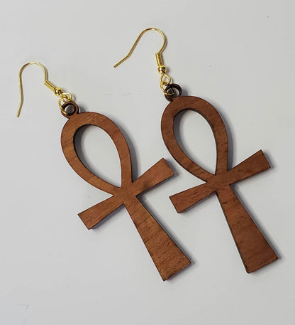 Ankh Earrings